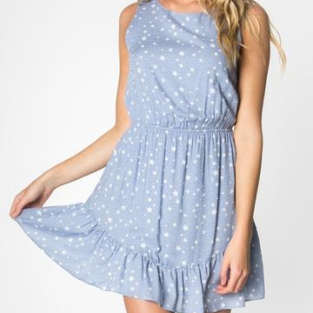 Marina Star Print Dress
